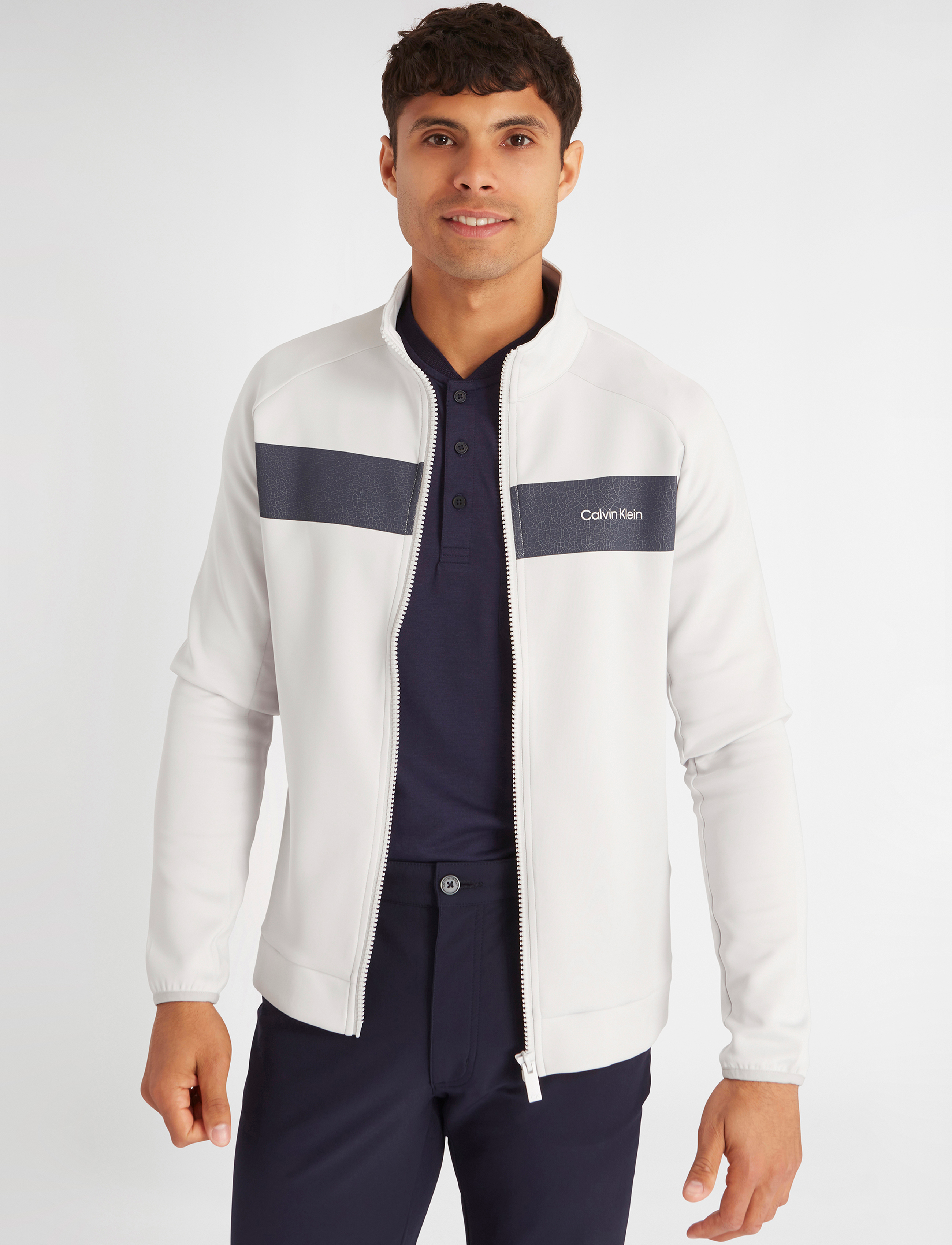 Calvin Klein Golf - PARKBURY FULL ZIP - silver cloud - 2