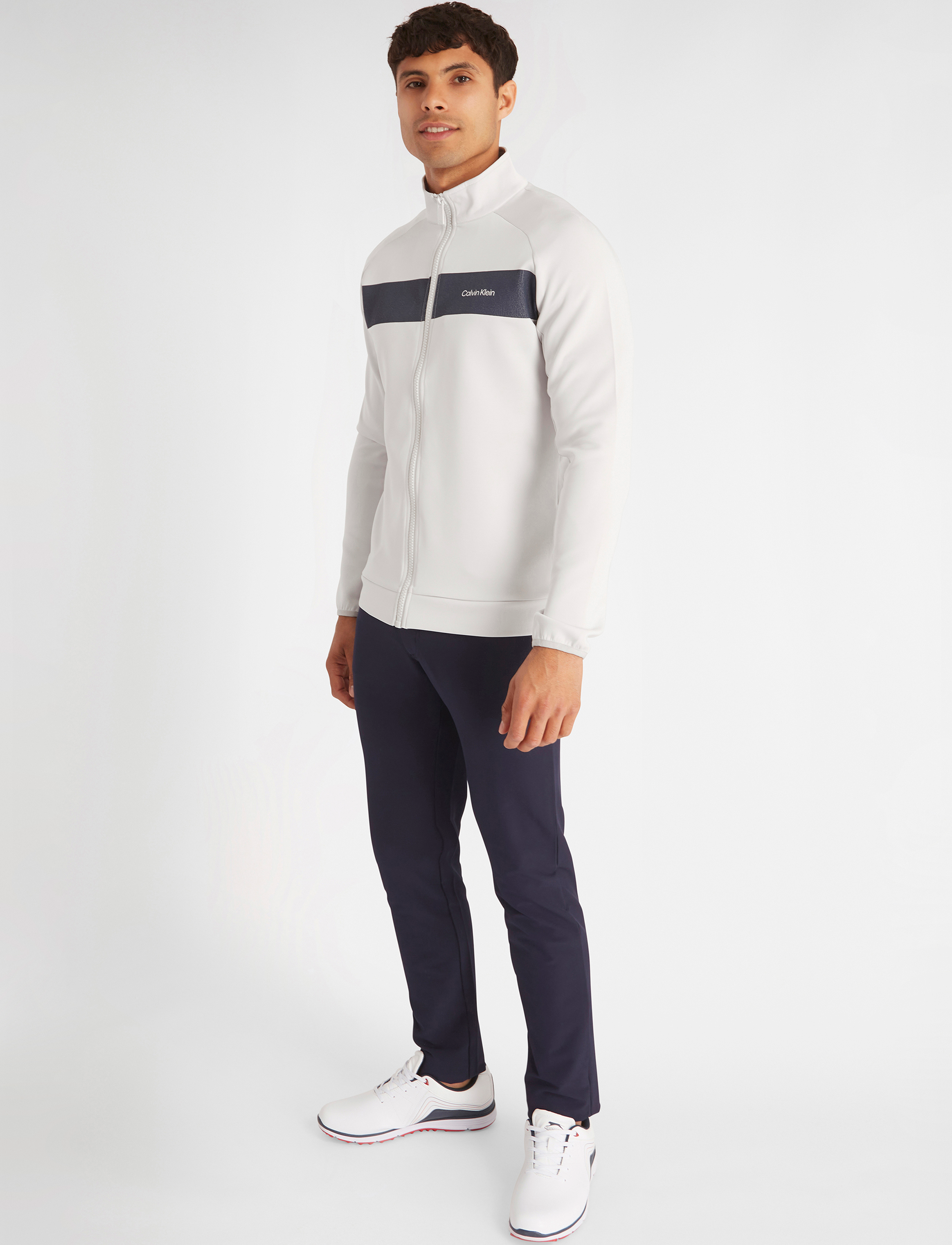 Calvin Klein Golf - PARKBURY FULL ZIP - silver cloud - 3