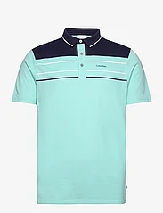Calvin Klein Golf - EAGLE POLO - short-sleeved polos - aqua - 0