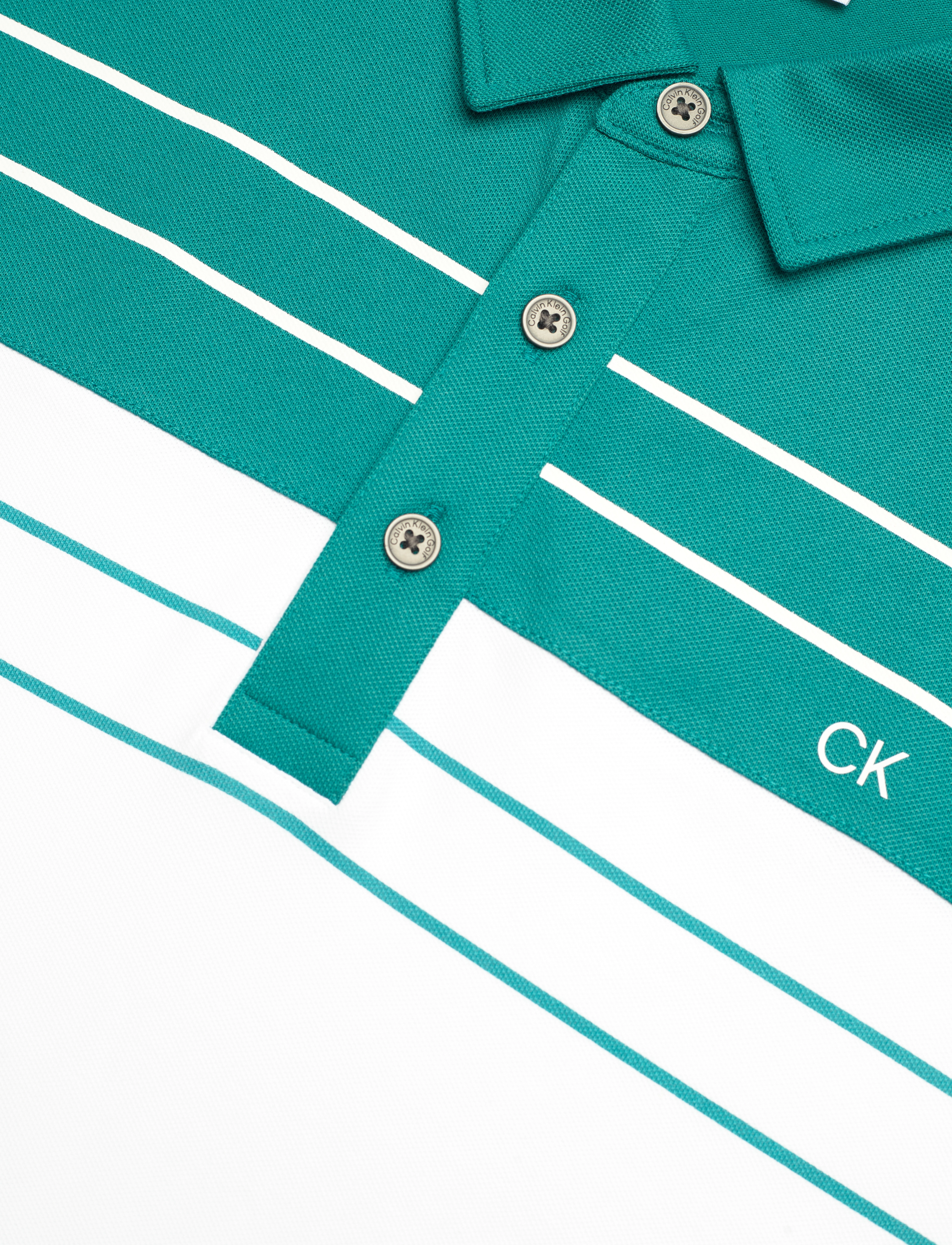 Calvin Klein Golf - PINEBROOK POLO - kurzärmelig - white - 2