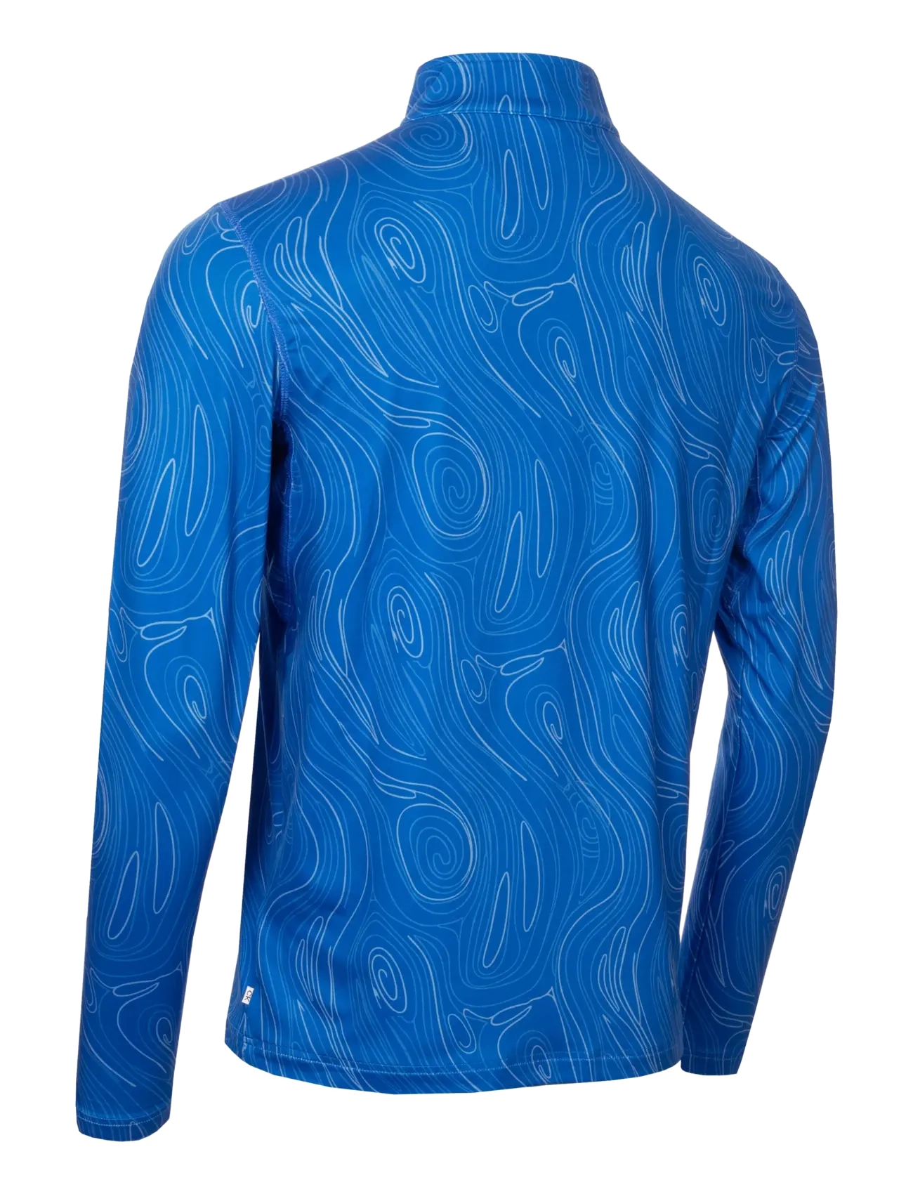 Calvin Klein Golf - PRINTED NEWPORT HALF ZIP - fleece - saphire - 2
