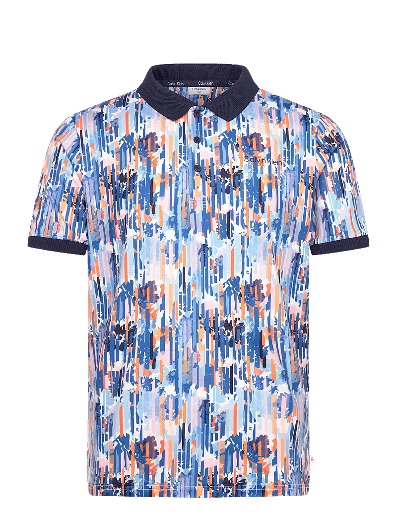 Calvin Klein Golf - GLITCH PRINT POLO - polos - glitch print - 0
