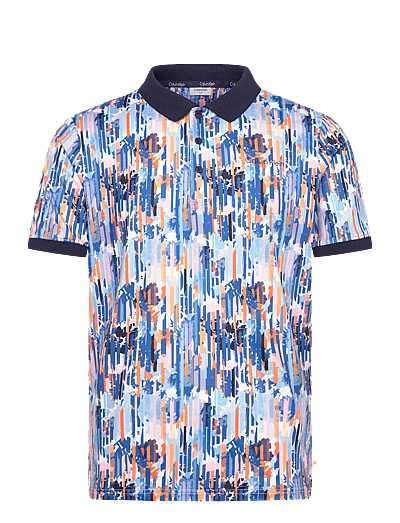 Calvin Klein Golf GLITCH PRINT POLO - Polos - GLITCH PRINT / multi