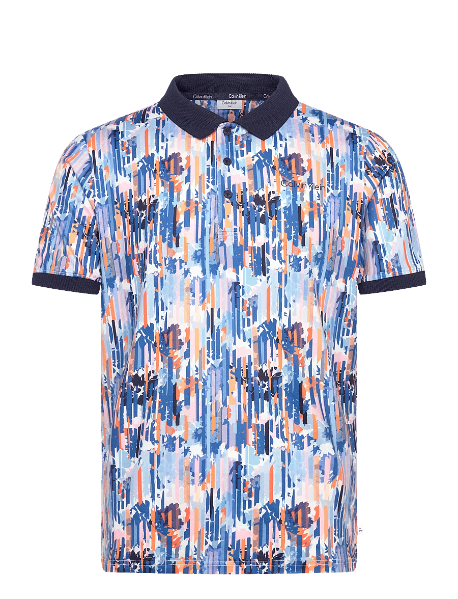Calvin Klein Golf - GLITCH PRINT POLO - alussärgid ja t-särgid - glitch print - 0