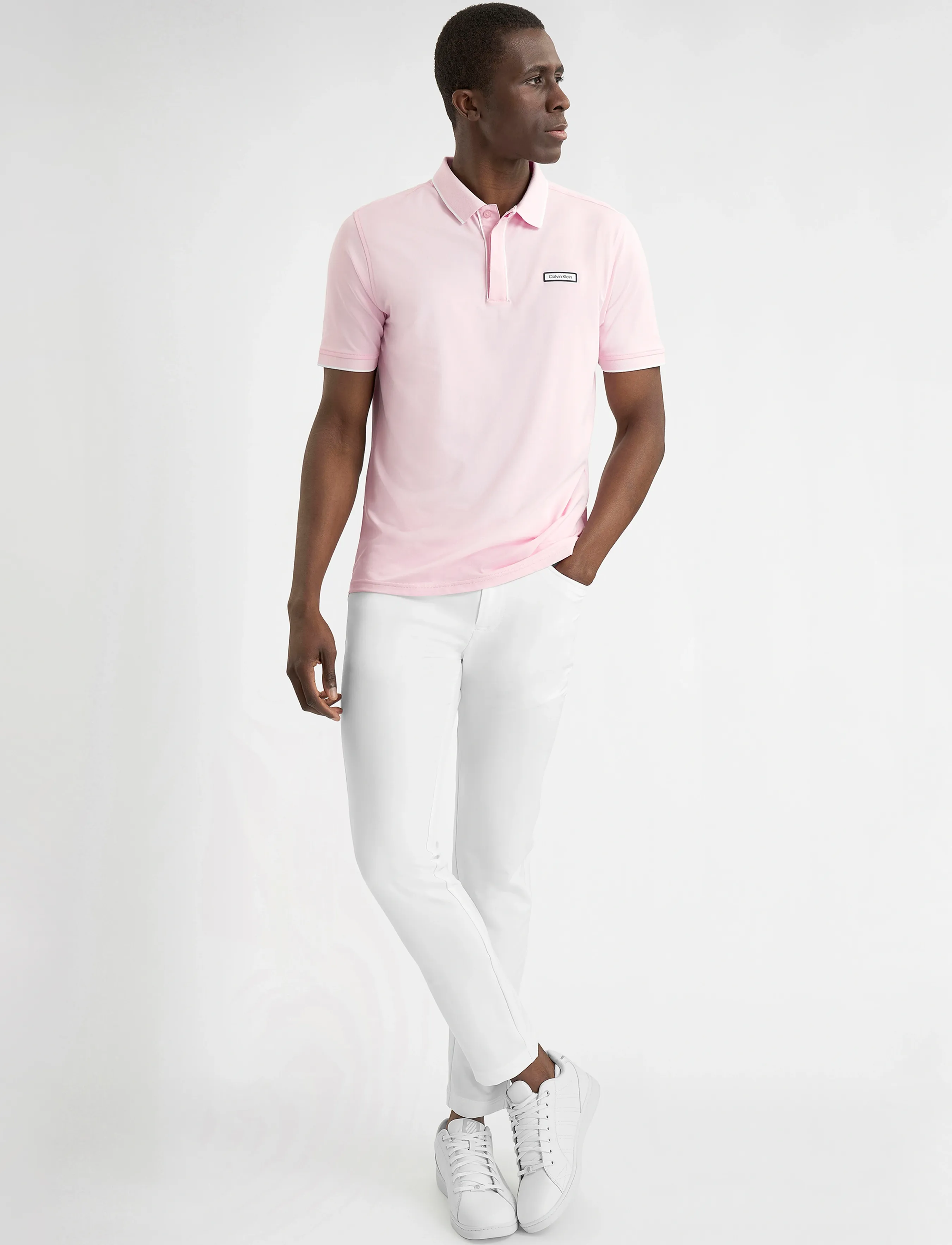 Calvin Klein Golf - SEAFIELD POLO - kortærmede poloer - cherry blossom - 3