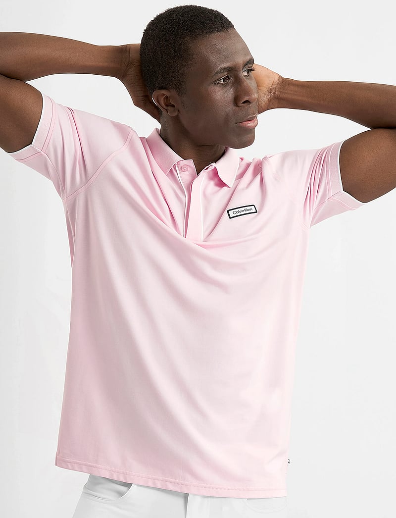 Calvin Klein Golf - SEAFIELD POLO - alussärgid ja t-särgid - cherry blossom - 5