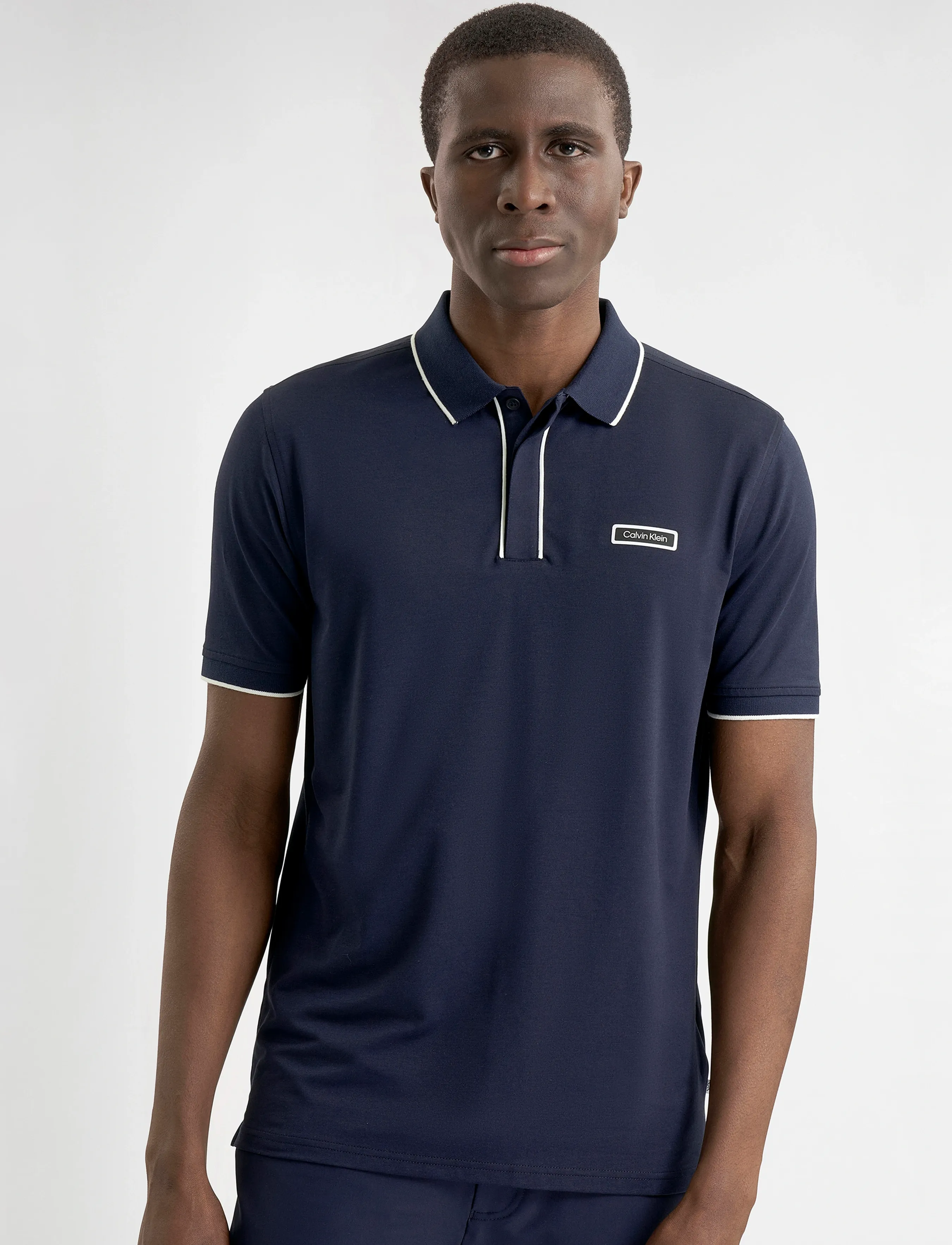 Calvin Klein Golf Seafield Polo, XL, Navy, Sport Polos > Sport Short-sleeved Polos, Herre