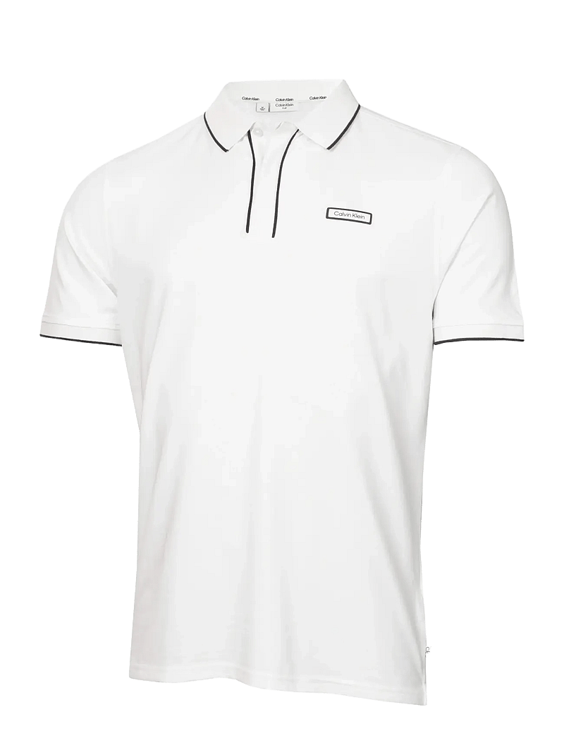 Calvin Klein Golf - SEAFIELD POLO - toppe & t-shirts - white - 1