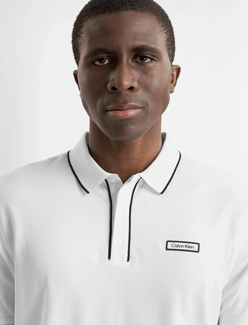 Calvin Klein Golf - SEAFIELD POLO - toppe & t-shirts - white - 4