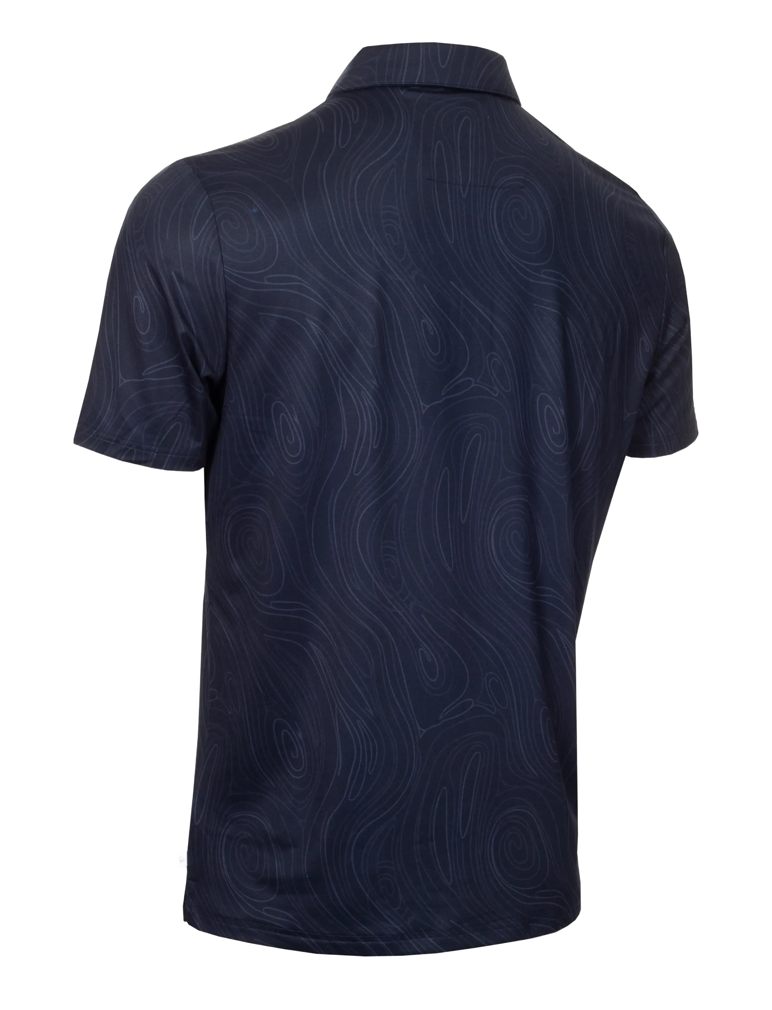 Calvin Klein Golf - MARBLE PRINT POLO - polos - navy - 2