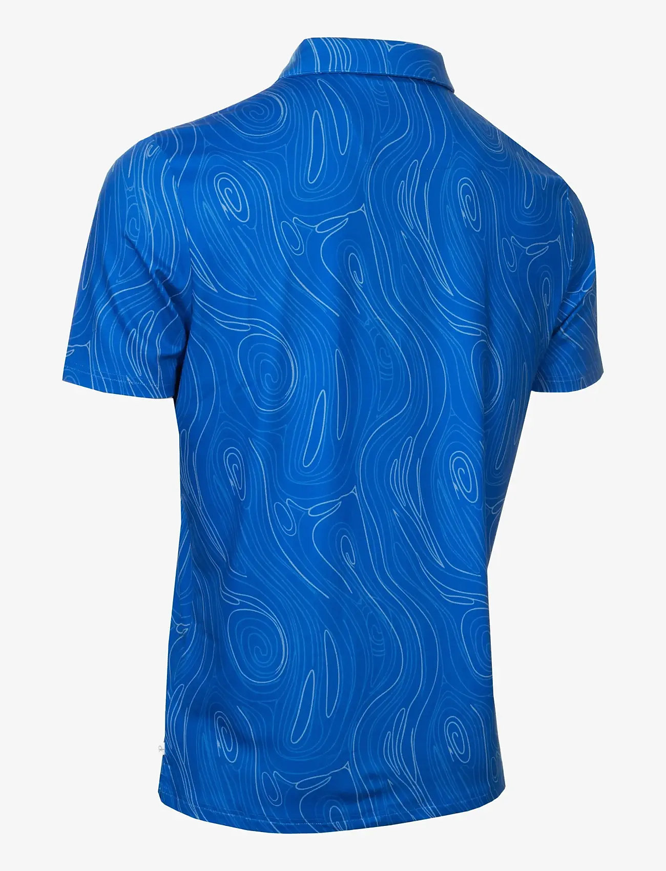 Calvin Klein Golf - MARBLE PRINT POLO - kortærmede poloer - saphire - 2