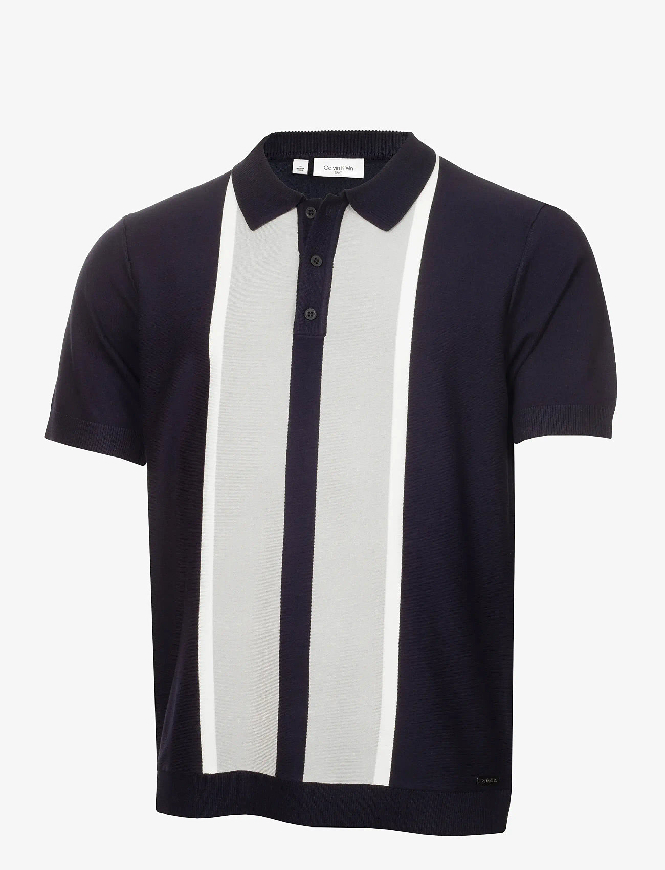 Calvin Klein Golf - MONARD KNITTED POLO - polos - navy - 1