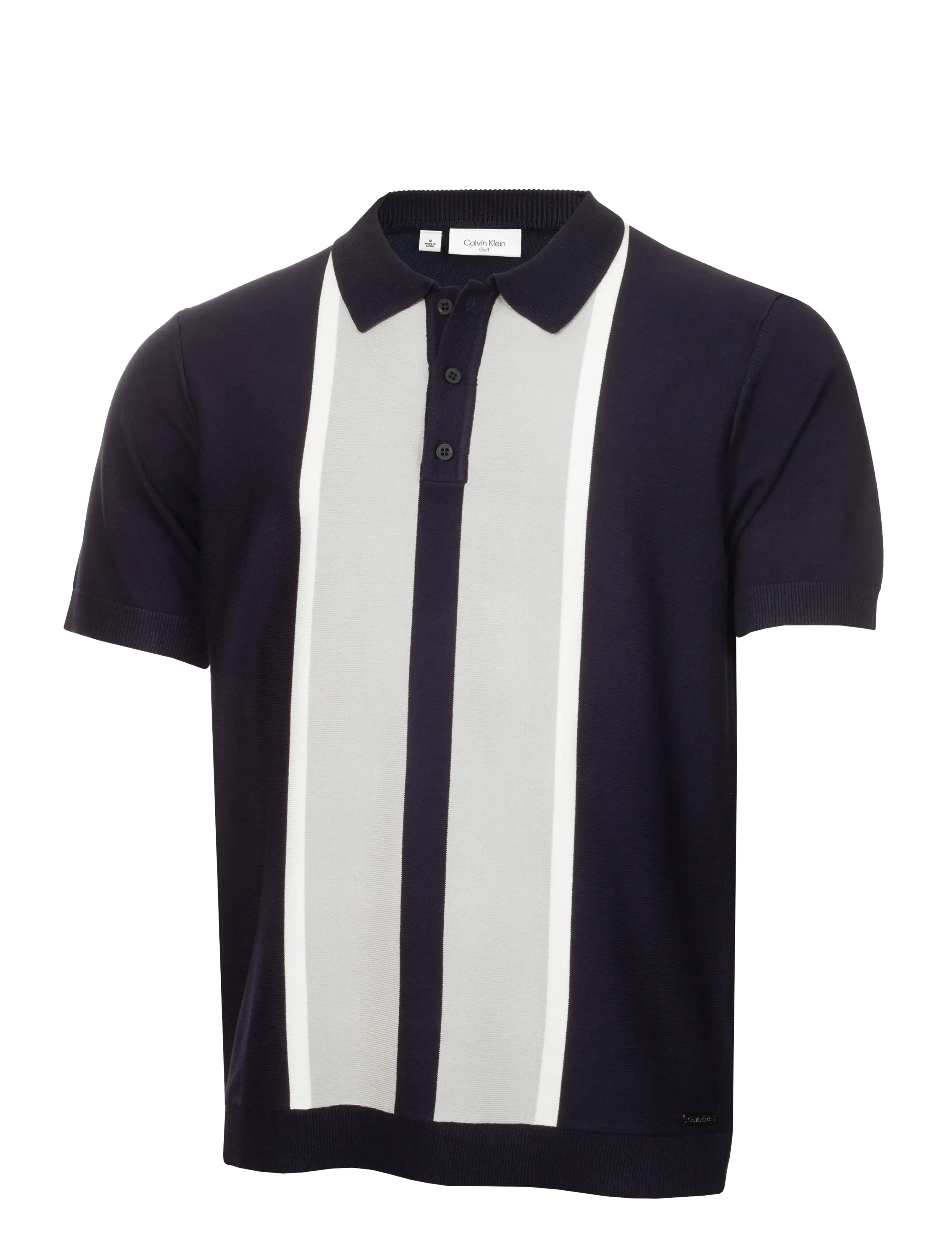 Calvin Klein Golf MONARD KNITTED POLO - Calvin Klein Golf - NAVY / navy