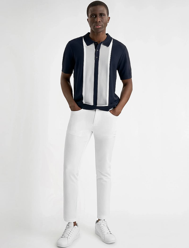 Calvin Klein Golf - MONARD KNITTED POLO - polos - navy - 3