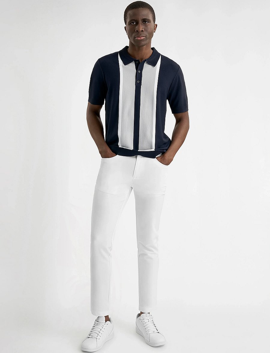 Calvin Klein Golf - MONARD KNITTED POLO - toppar og stuttermabolir - navy - 3