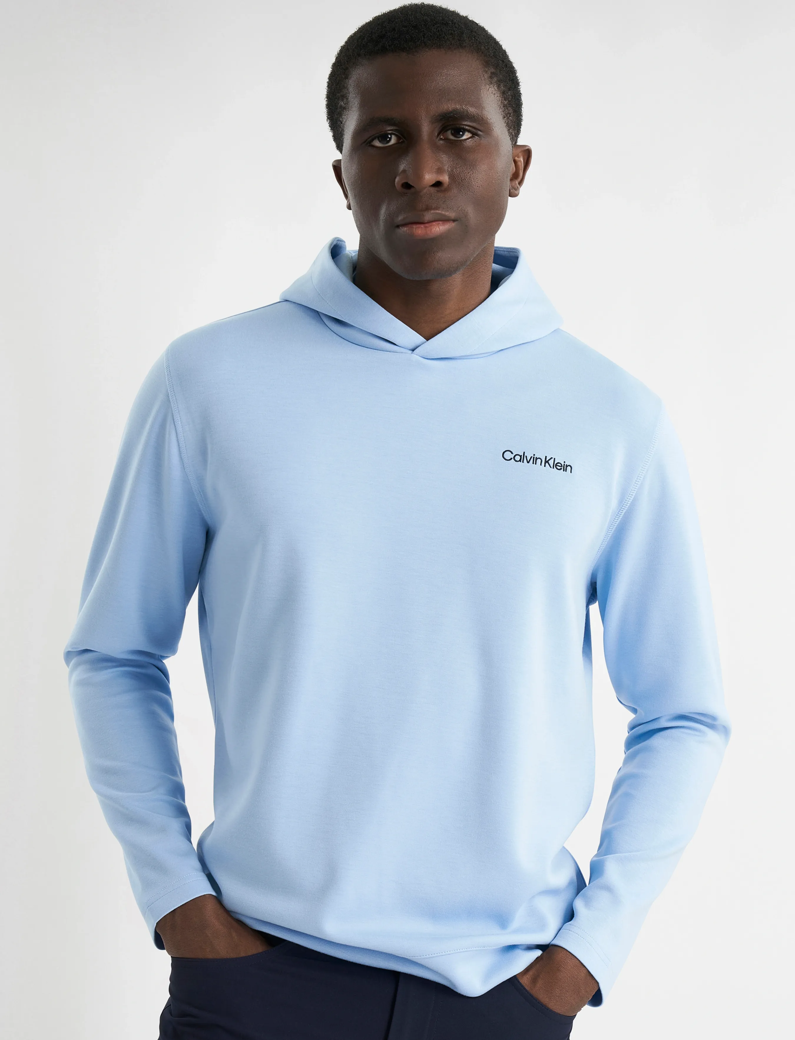 Calvin Klein Golf ROSSMORE HOODIE - Kapuzenpullover - BLUE BELL / blue