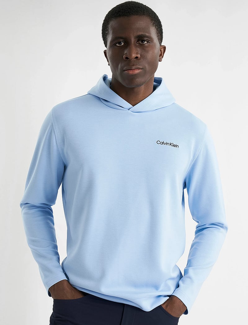 Calvin Klein Golf - ROSSMORE HOODIE - tops - blue bell - 0