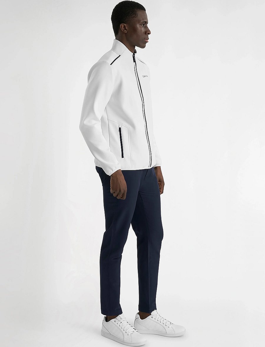 Calvin Klein Golf - BROOKHILL TECHNICAL FULL ZIP JACKET - golfjackor - white - 4
