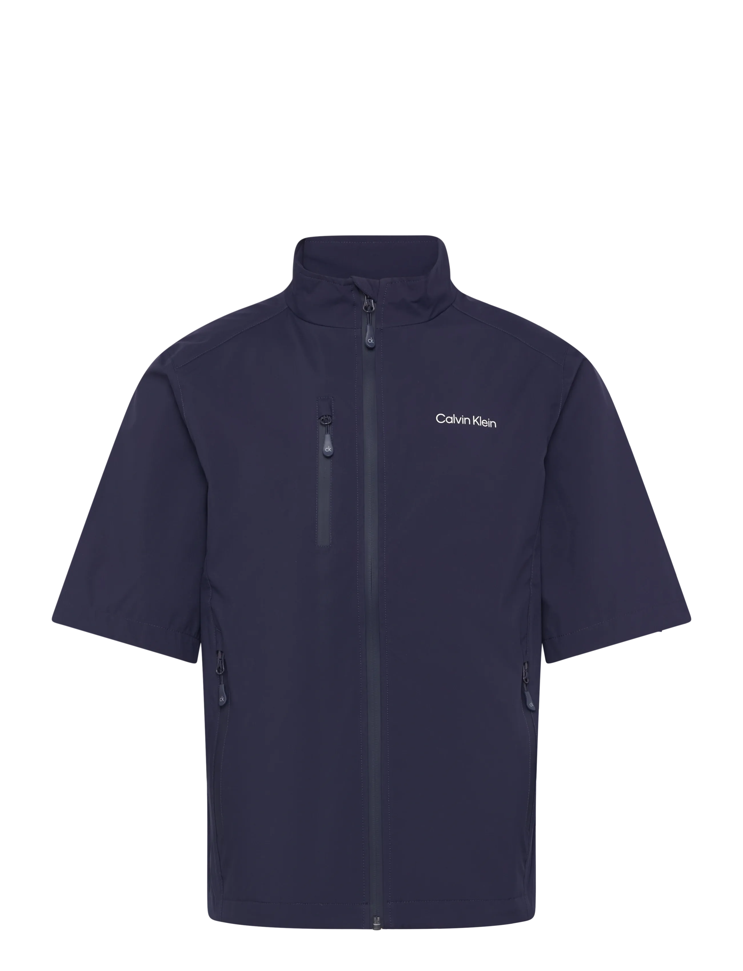 Calvin Klein Golf ACRES SHORT SLEEVE WATERPROOF JACKET - Tänavastiil - NAVY / navy