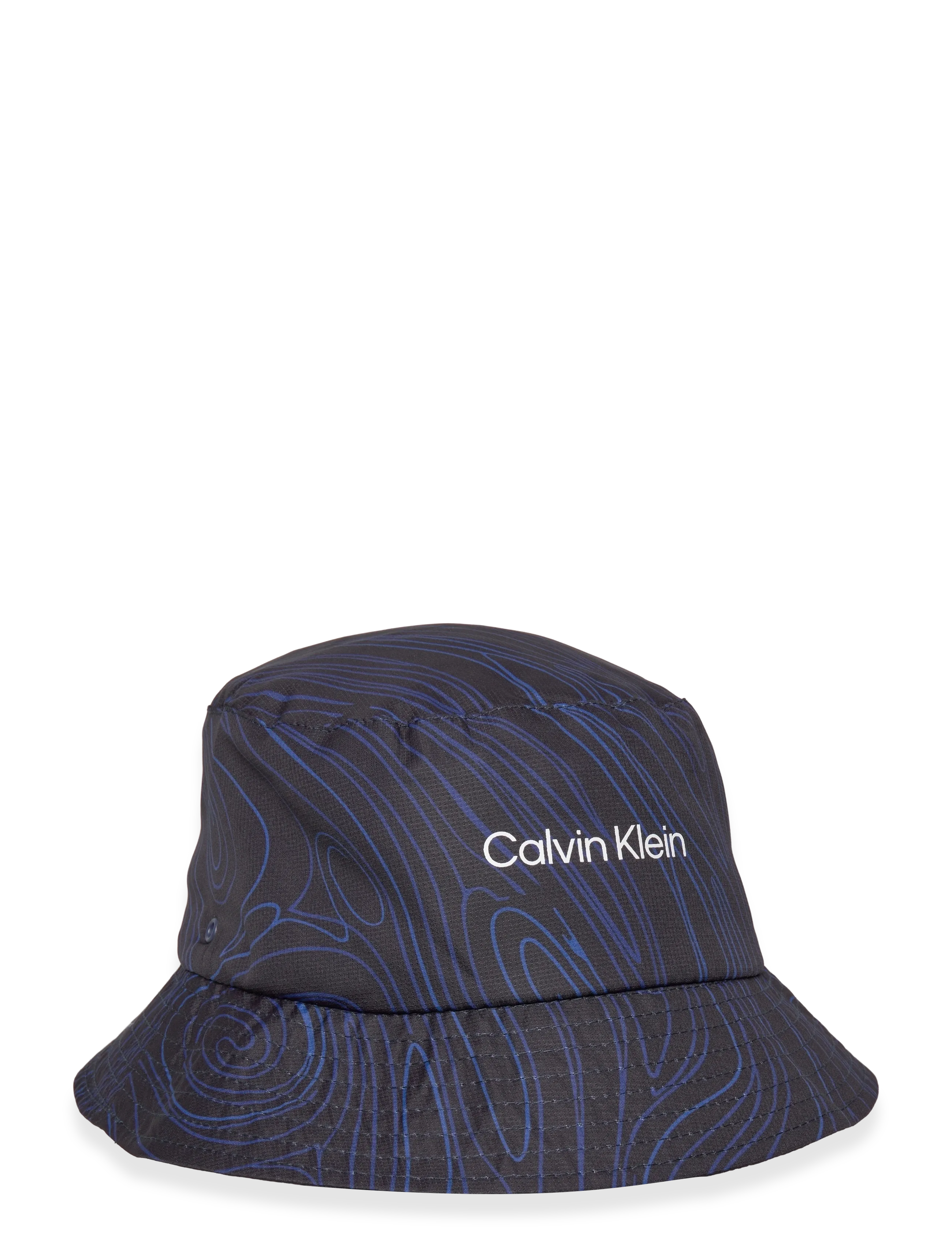 Calvin Klein Golf DEANROCK BUCKET HAT - Accessories - MARBLE PRINT / navy