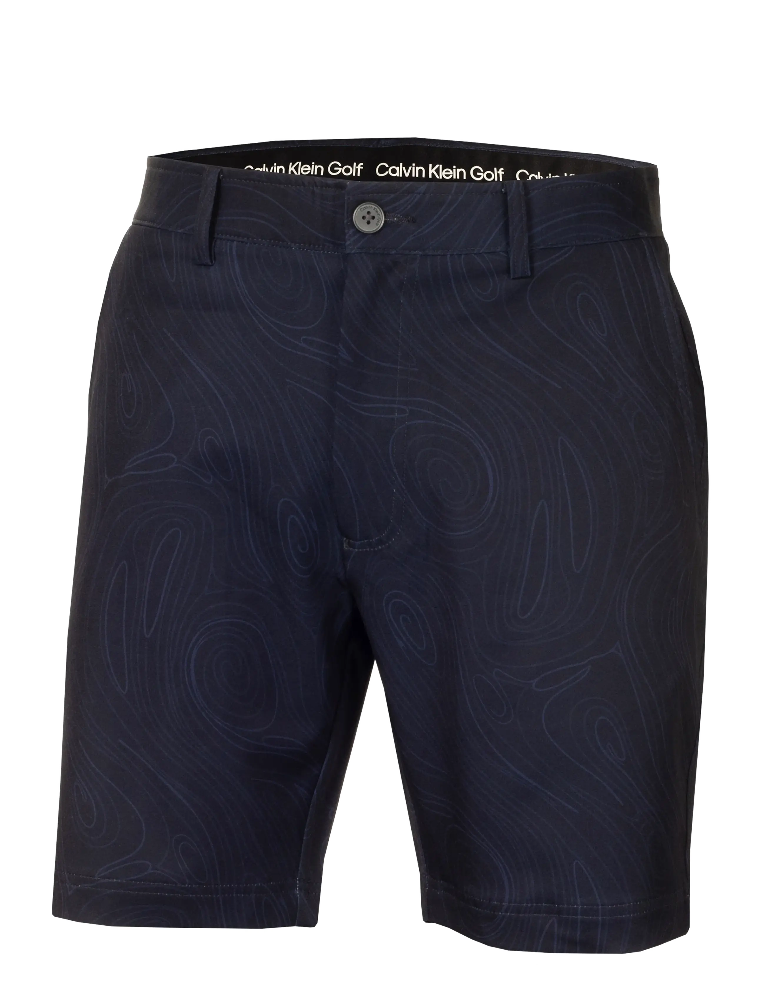 Calvin Klein Golf MARBLE PRINT BULLET SHORTS - Riided - NAVY / navy