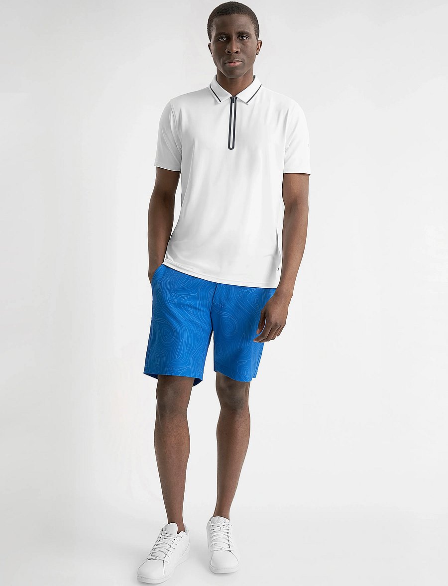 Calvin Klein Golf - MARBLE PRINT BULLET SHORTS - golfshorts - saphire - 4