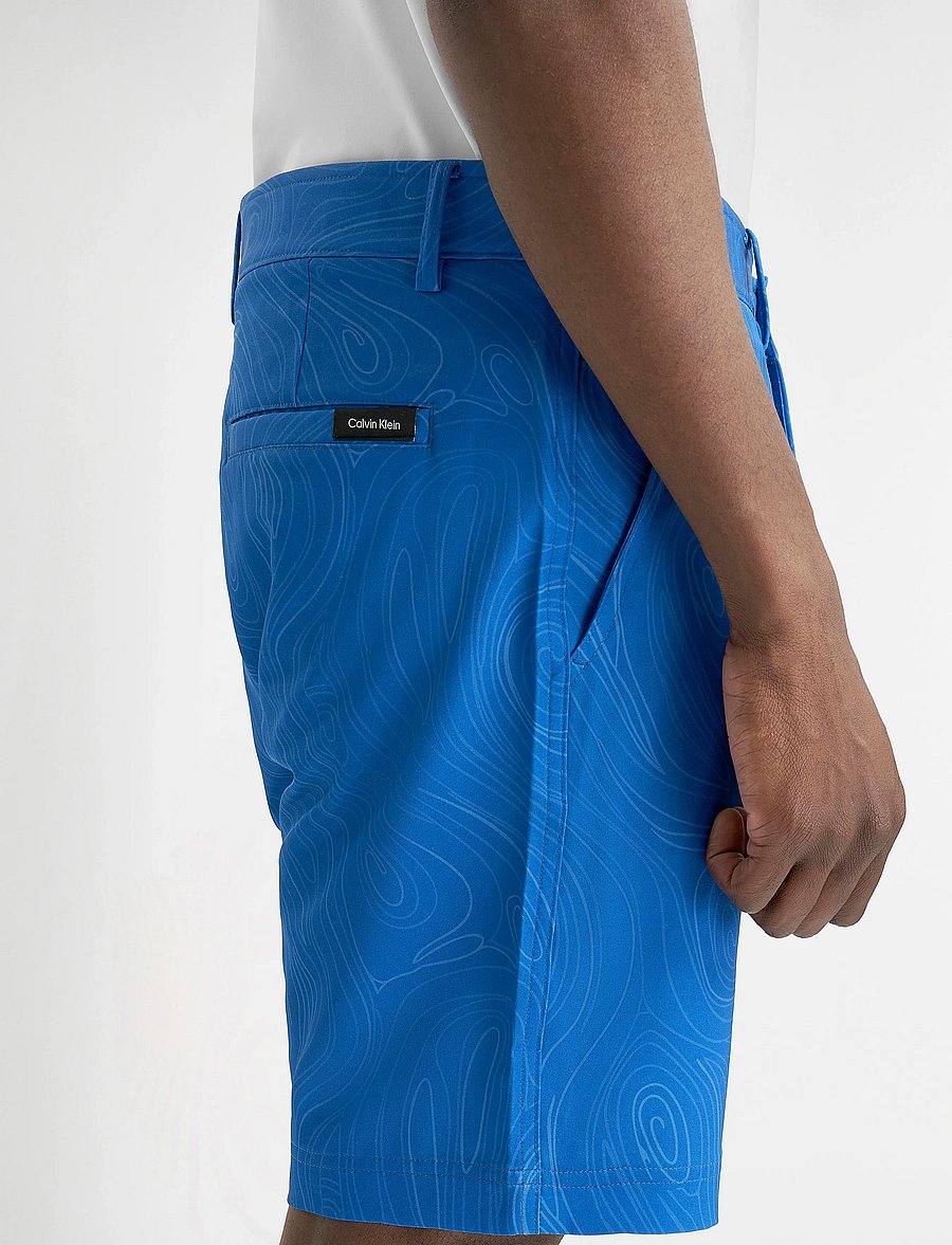 Calvin Klein Golf - MARBLE PRINT BULLET SHORTS - golfshorts - saphire - 5