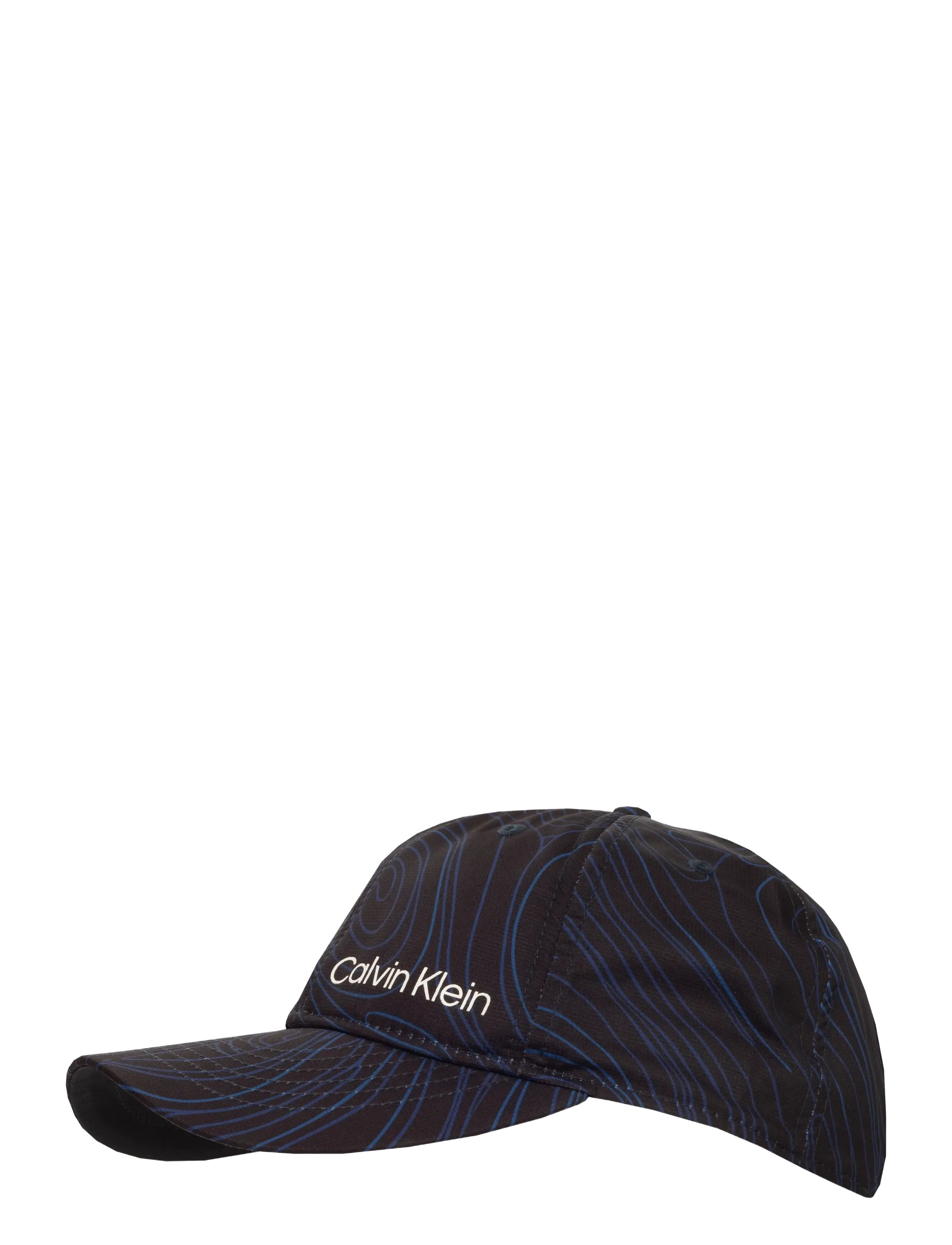 Calvin Klein Golf PRINTED BASEBALL CAP - Calvin Klein Golf - MARBLE PRINT / blue
