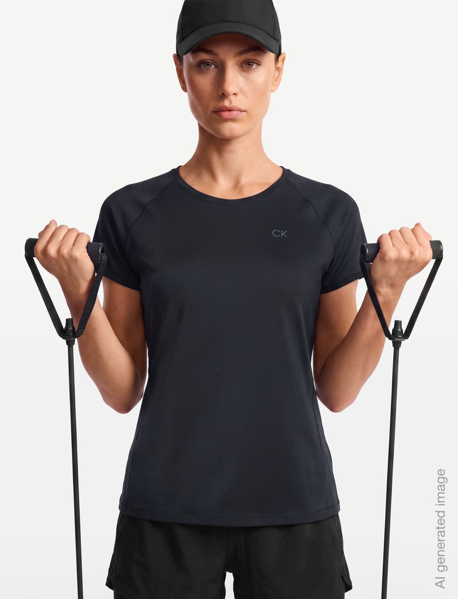 Calvin Klein Golf - BELLEVUE SHORT SLEEVE T-SHIRT - t-shirts - black - 3