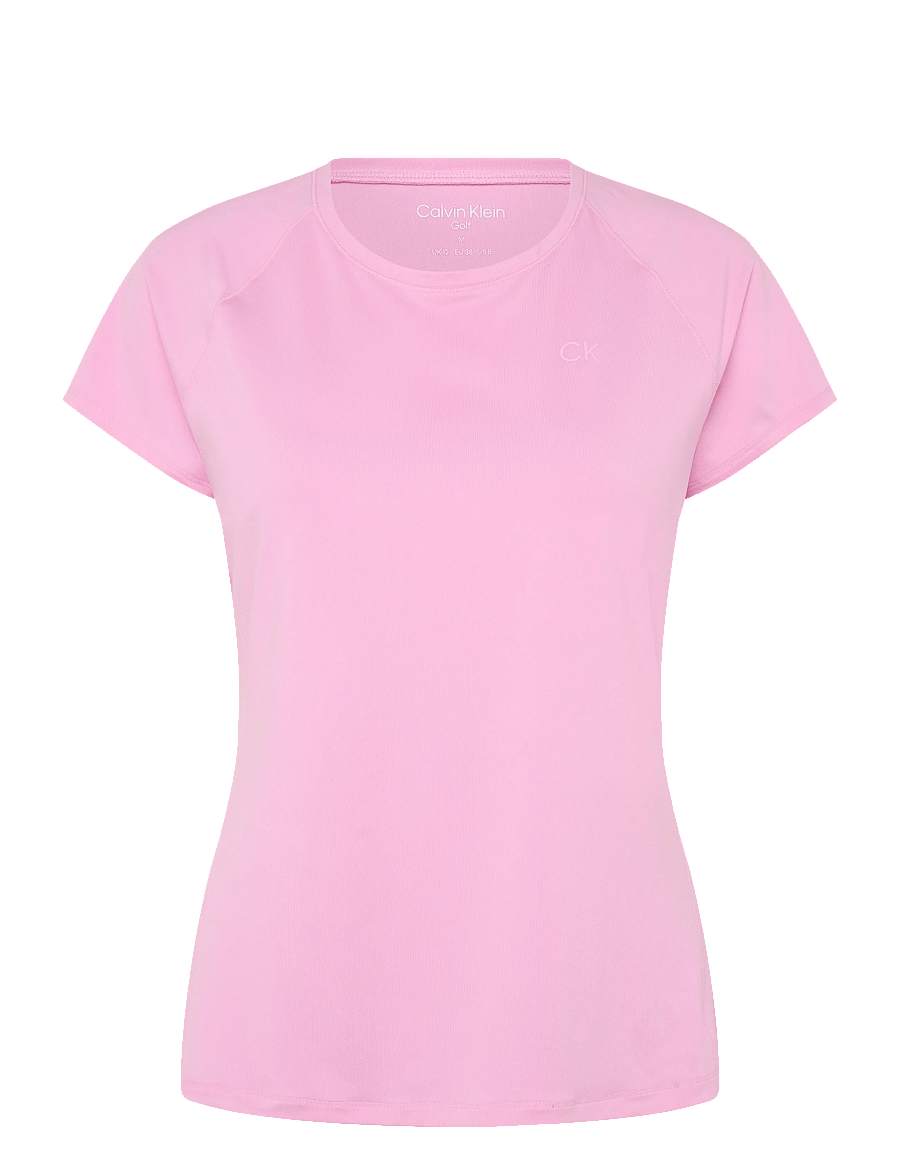 Calvin Klein Golf - BELLEVUE SHORT SLEEVE T-SHIRT - t-shirts - pink - 1