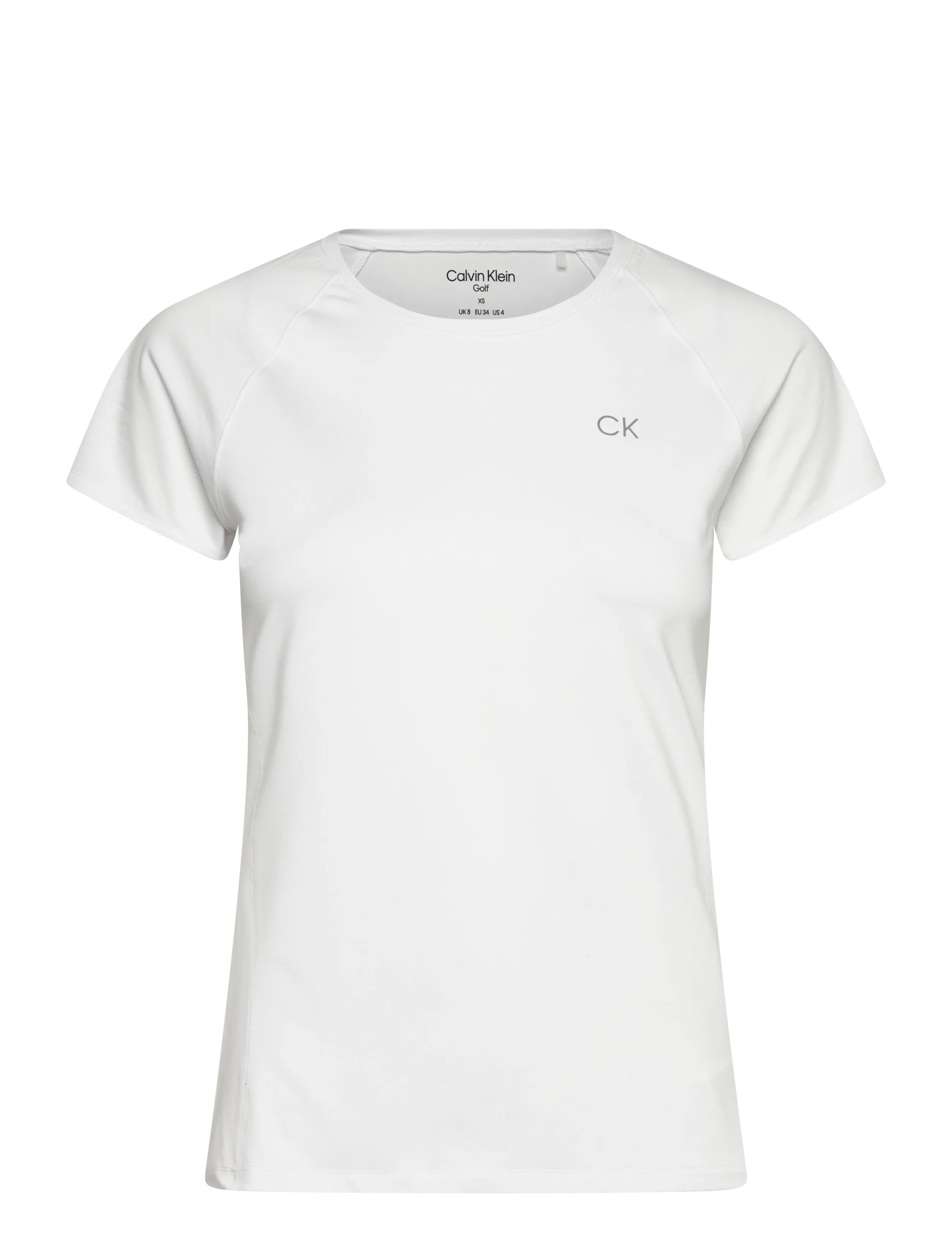 Calvin Klein Golf Bellevue Short Sleeve T-Shirt, S, White, Sports Overdele & T-shirts > Sport T-shirts, Dame
