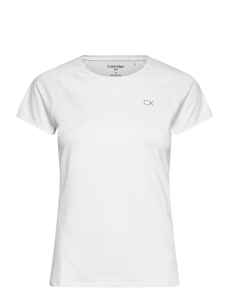 Calvin Klein Golf - BELLEVUE SHORT SLEEVE T-SHIRT - t-shirts - white - 0