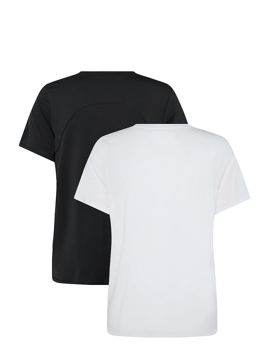 Calvin Klein Golf - TIA 2 PACK RELAXED TEE - t-shirts - blk-wht - 1
