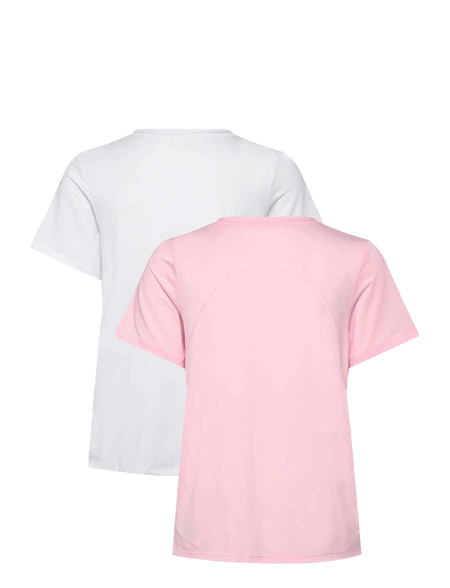 Calvin Klein Golf - TIA 2 PACK RELAXED TEE - palaidinės ir marškinėliai - repk-wht - 2