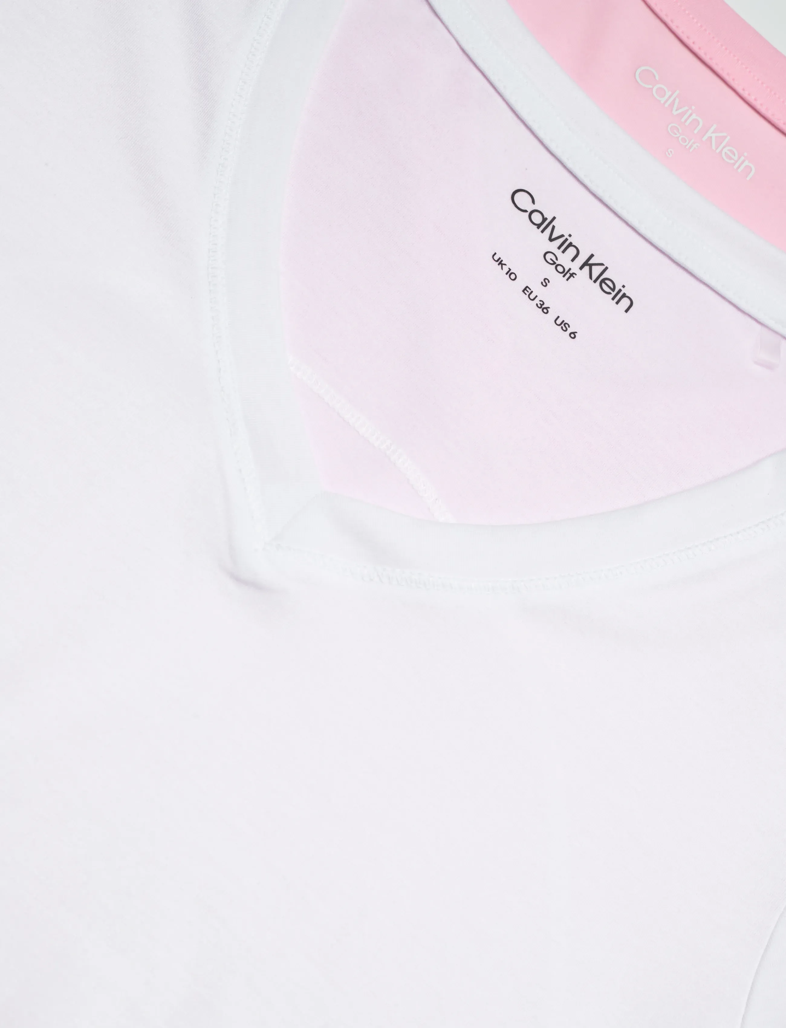 Calvin Klein Golf - TIA 2 PACK RELAXED TEE - palaidinės ir marškinėliai - repk-wht - 1