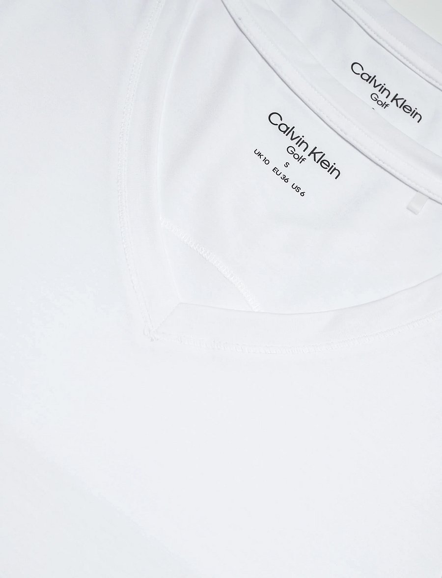 Calvin Klein Golf - TIA 2 PACK RELAXED TEE - t-shirts - wht-wht - 1