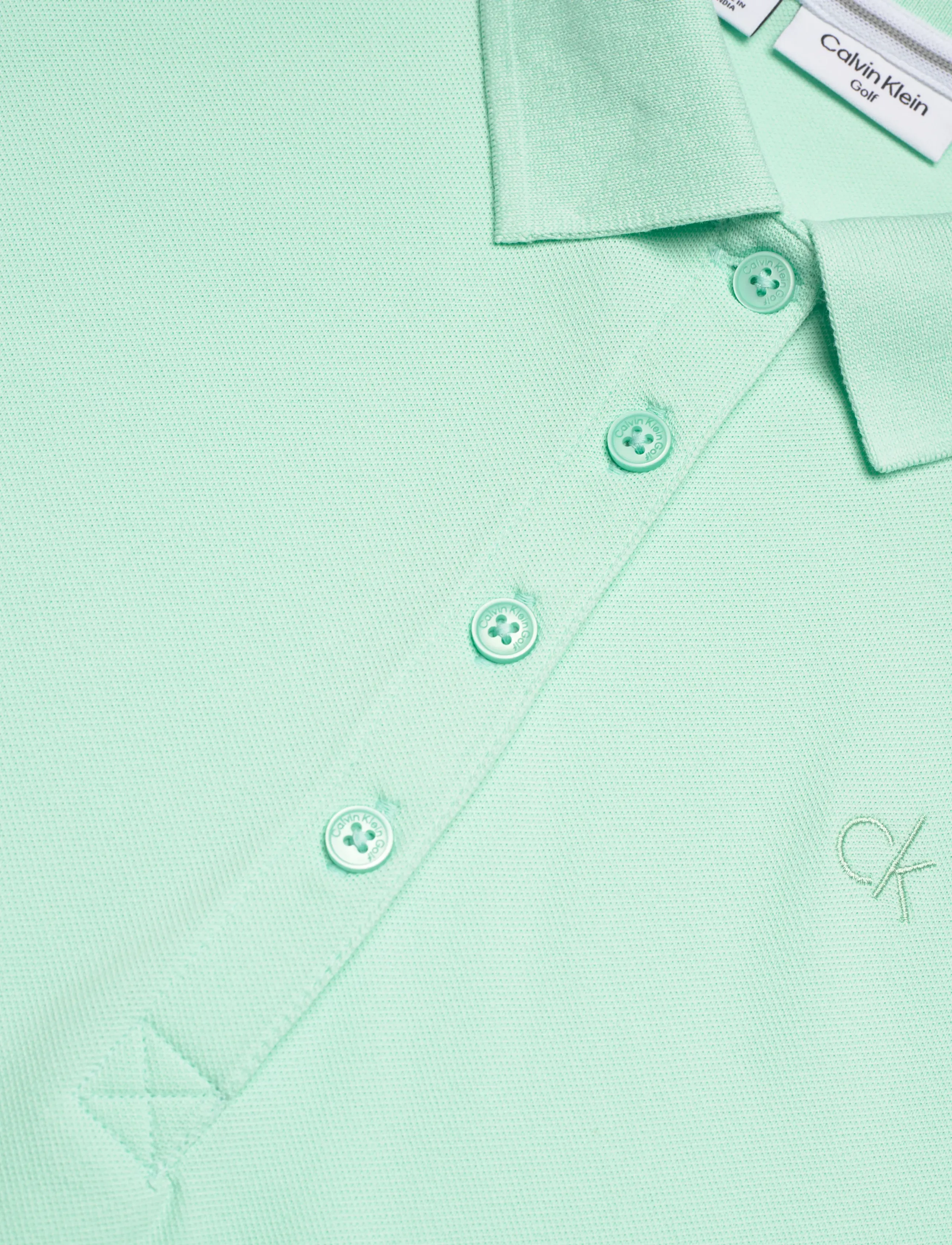Calvin Klein Golf - PALMER PERFORMANCE POLO - alussärgid ja t-särgid - aqua - 2