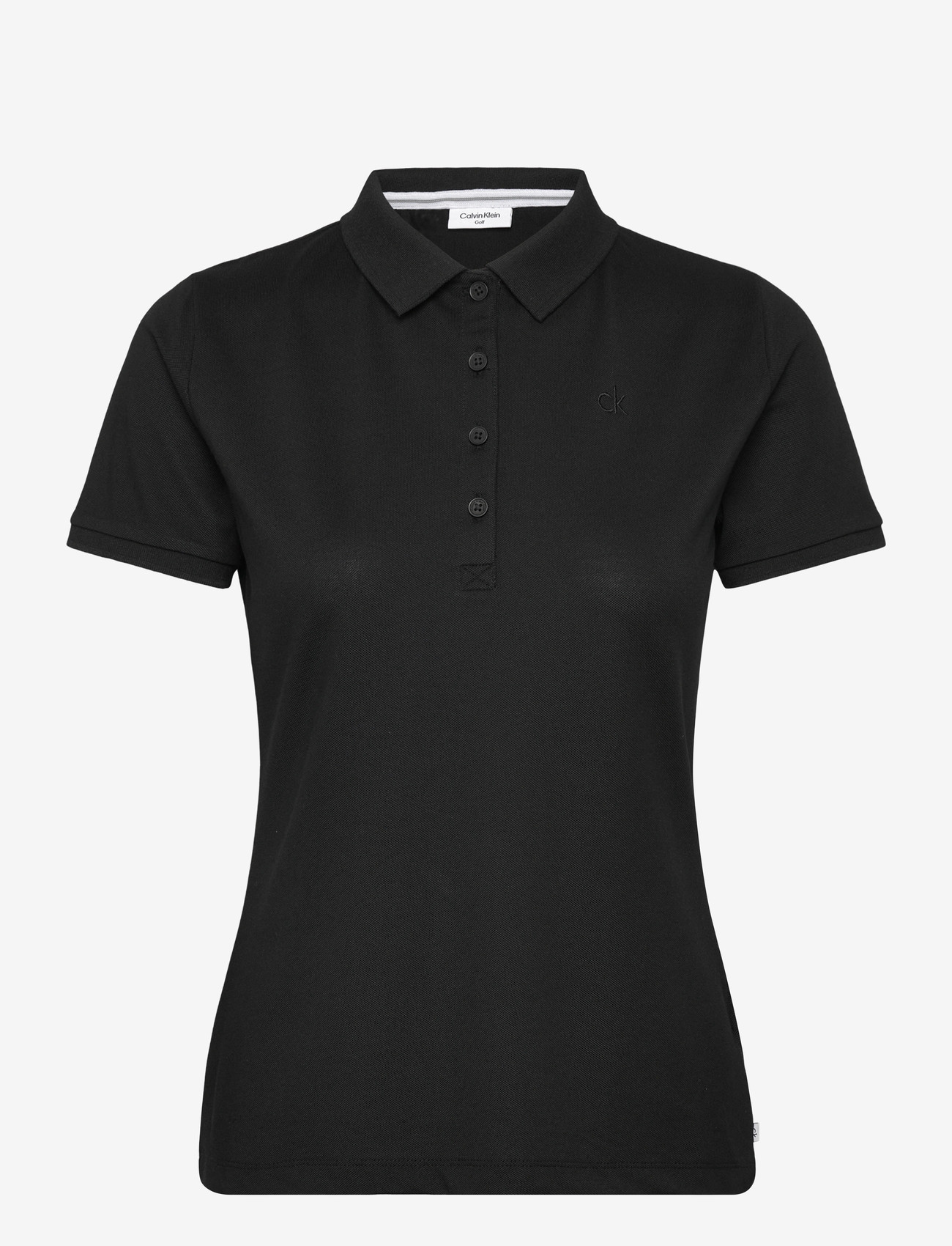 Calvin Klein Golf - PALMER PERFORMANCE POLO - toppe & t-shirts - black - 0