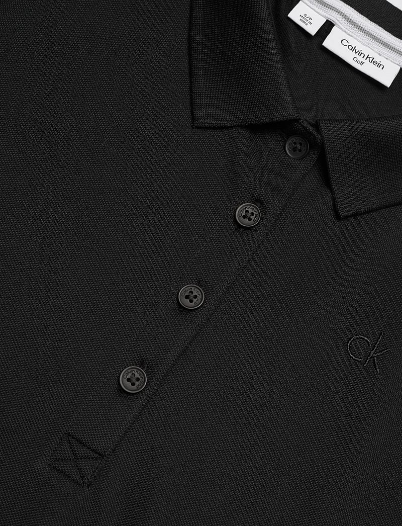 Calvin Klein Golf - PALMER PERFORMANCE POLO - toppe & t-shirts - black - 2