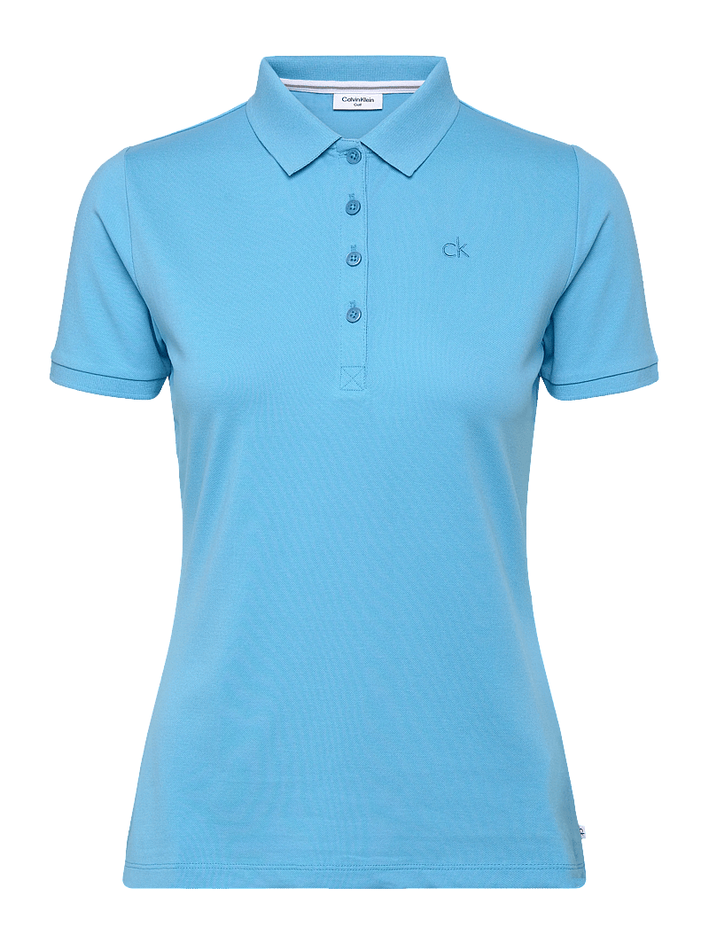 Calvin Klein Golf - PALMER PERFORMANCE POLO - toppar & t-shirts - heritblu - 0