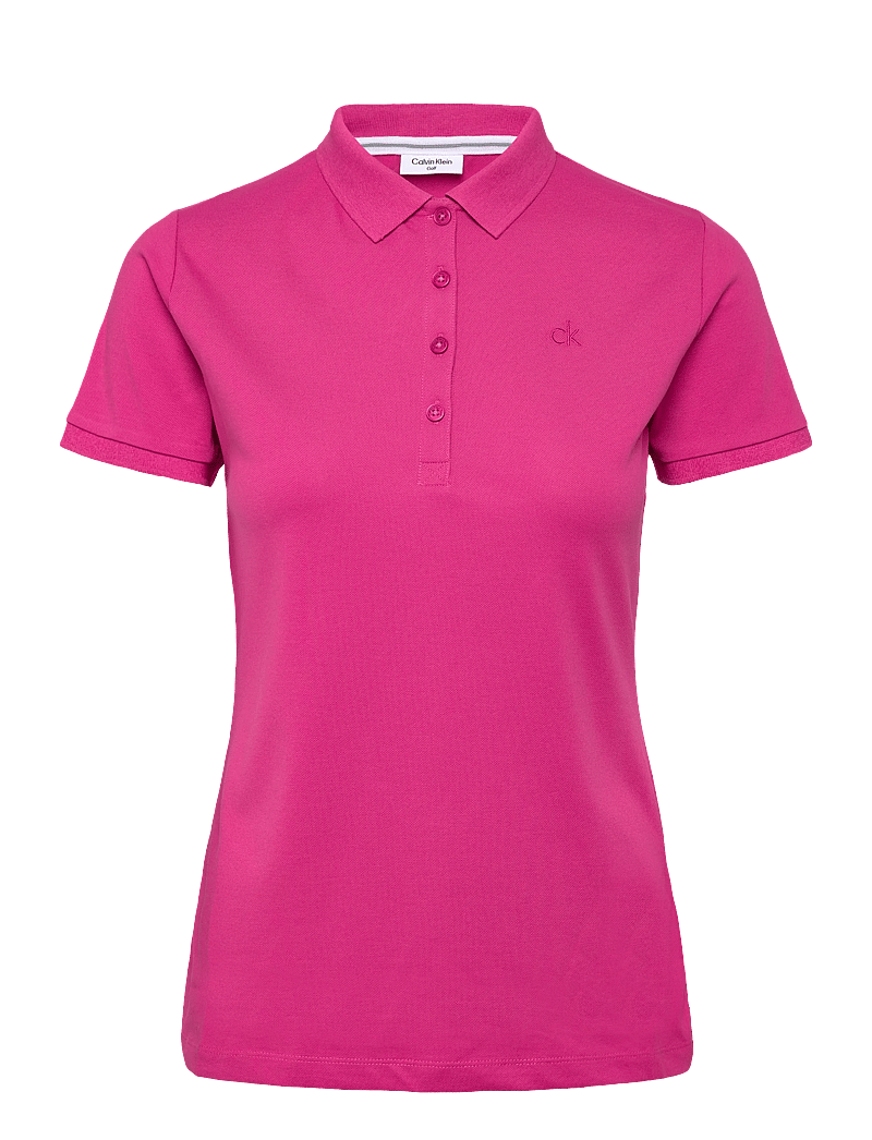 Calvin Klein Golf - PALMER PERFORMANCE POLO - toppe & t-shirts - hotpink - 0