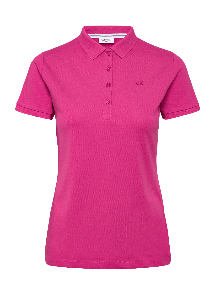 Calvin Klein Golf - PALMER PERFORMANCE POLO - alussärgid ja t-särgid - hotpink - 0