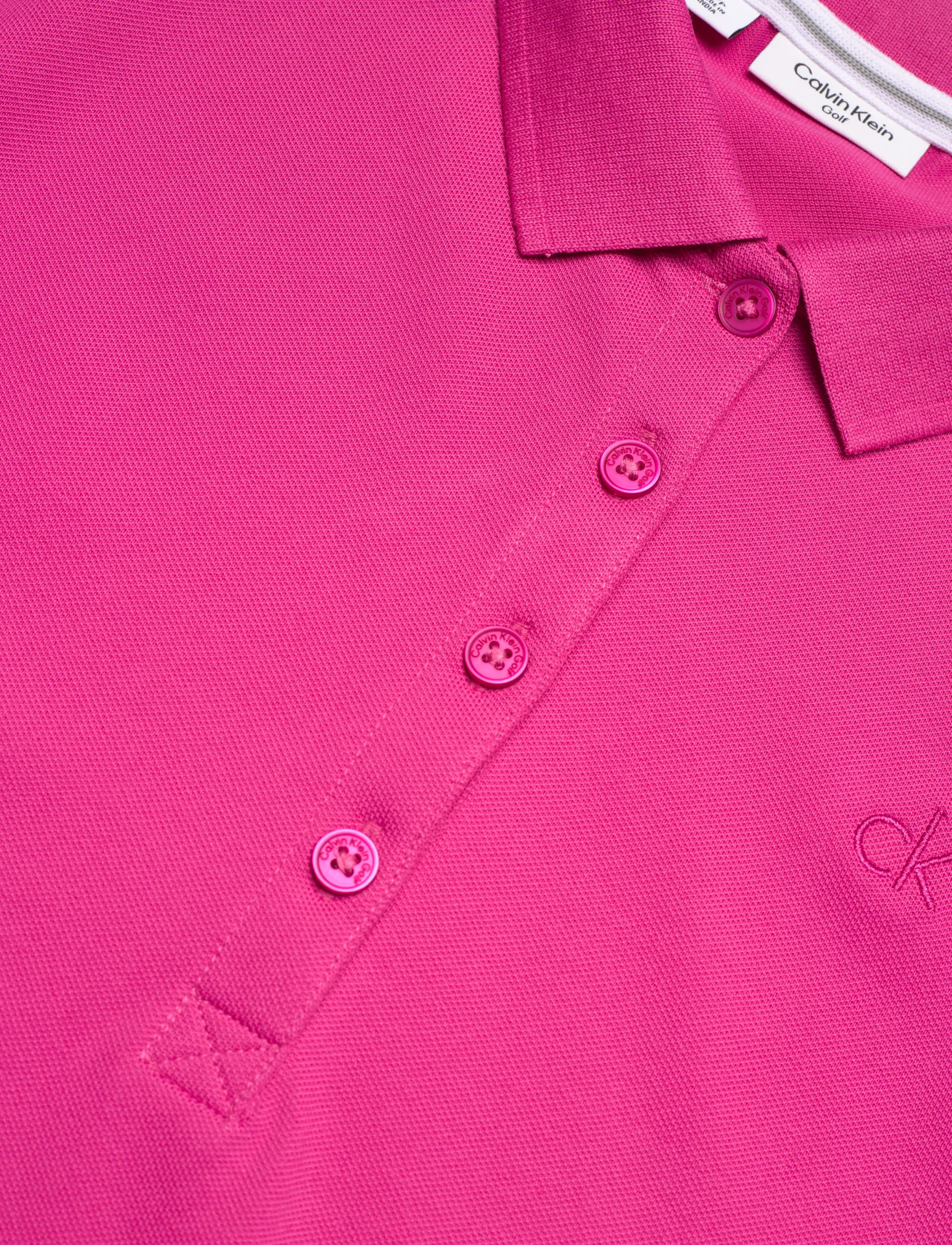 Calvin Klein Golf - PALMER PERFORMANCE POLO - alussärgid ja t-särgid - hotpink - 2