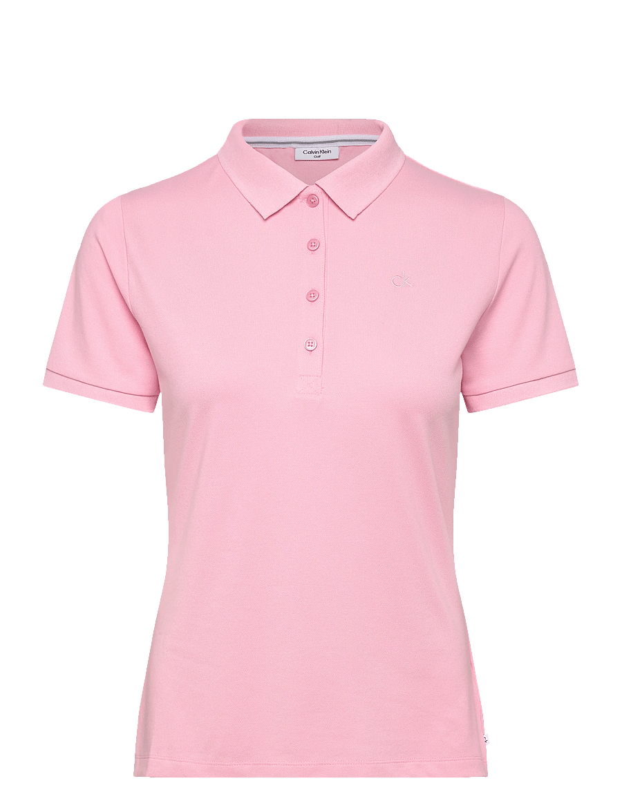 Calvin Klein Golf - PALMER PERFORMANCE POLO - alussärgid ja t-särgid - rosepink - 0