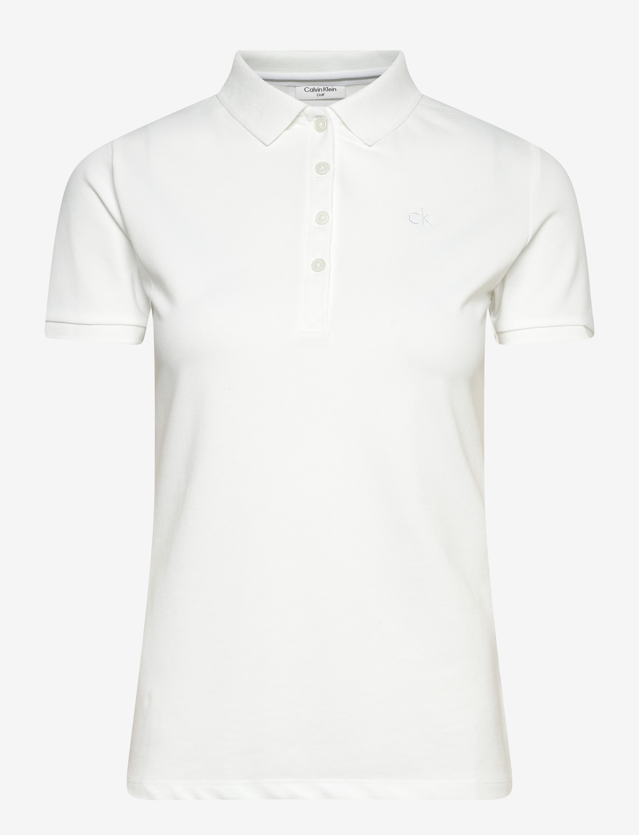 Calvin Klein Golf - PALMER PERFORMANCE POLO - toppe & t-shirts - white - 0