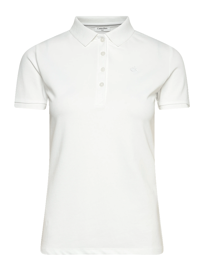 Calvin Klein Golf - PALMER PERFORMANCE POLO - toppe & t-shirts - white - 0