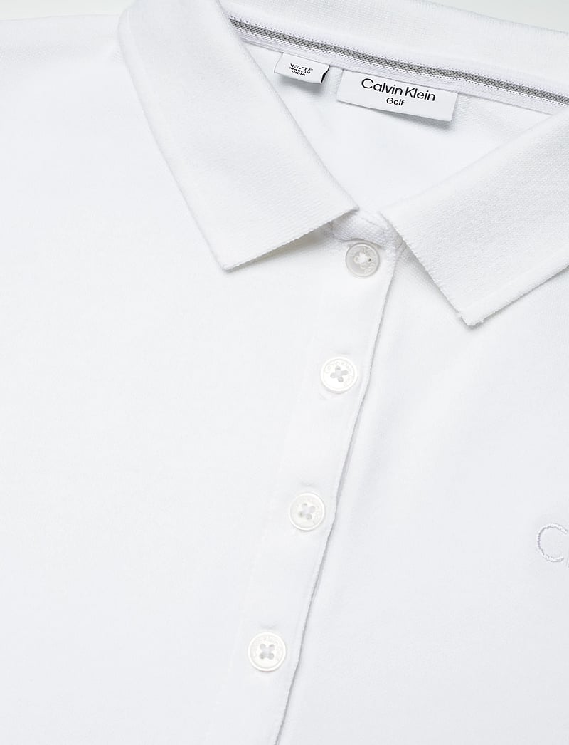Calvin Klein Golf - PALMER PERFORMANCE POLO - toppe & t-shirts - white - 2