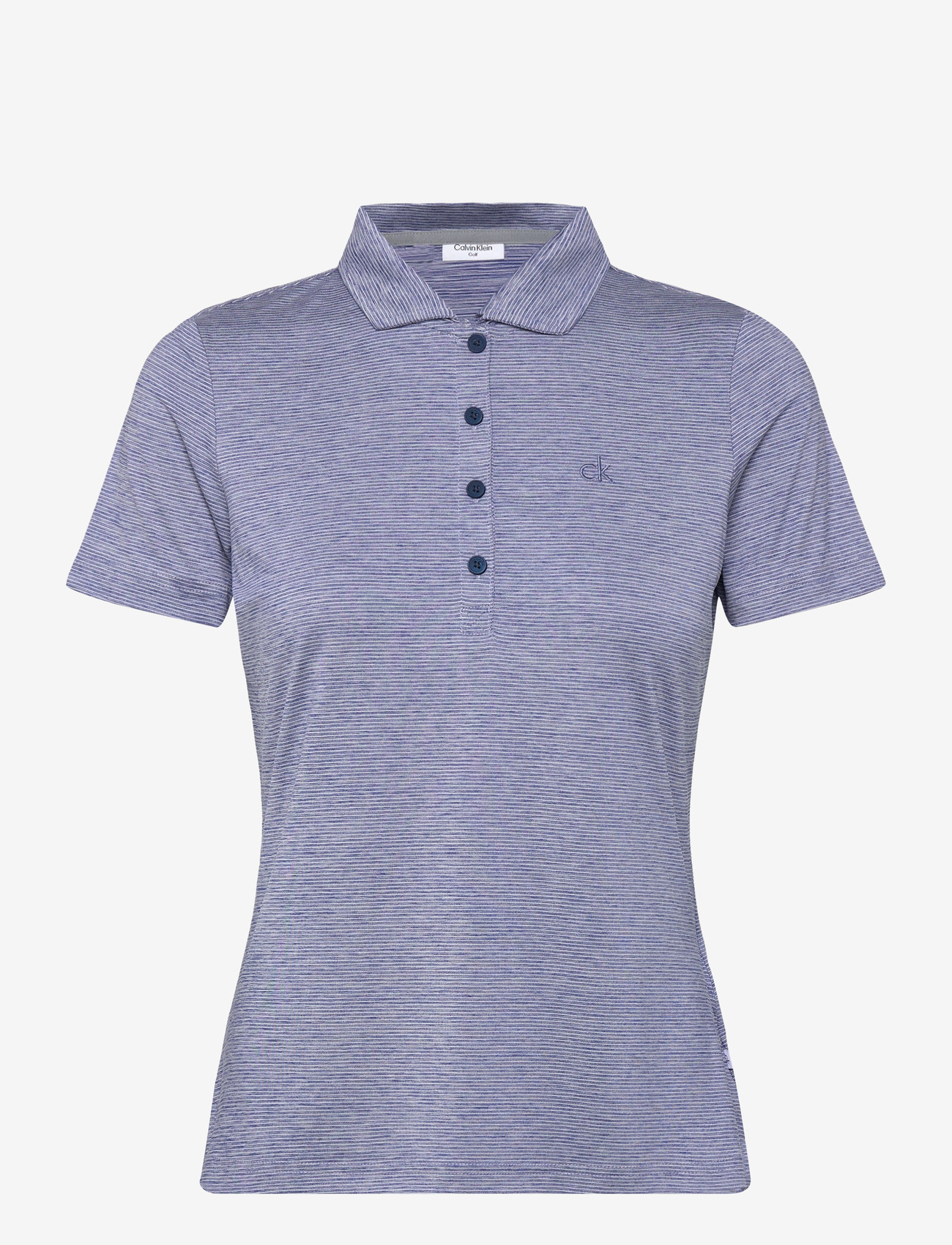 Calvin Klein Golf - MILA MINI STRIPE POLO - toppe & t-shirts - frenchnv - 0