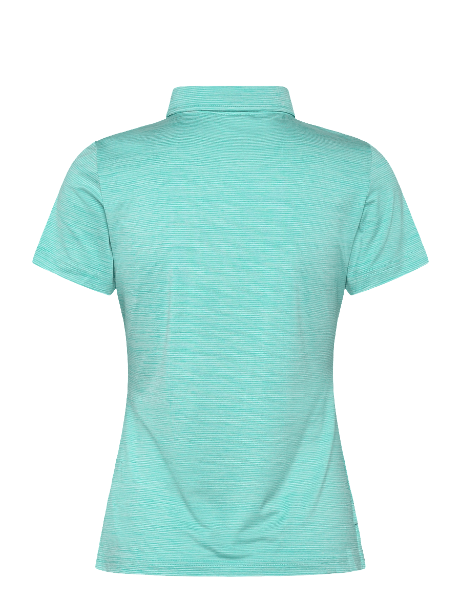 Calvin Klein Golf - MILA MINI STRIPE POLO - alussärgid ja t-särgid - jadegrn - 1