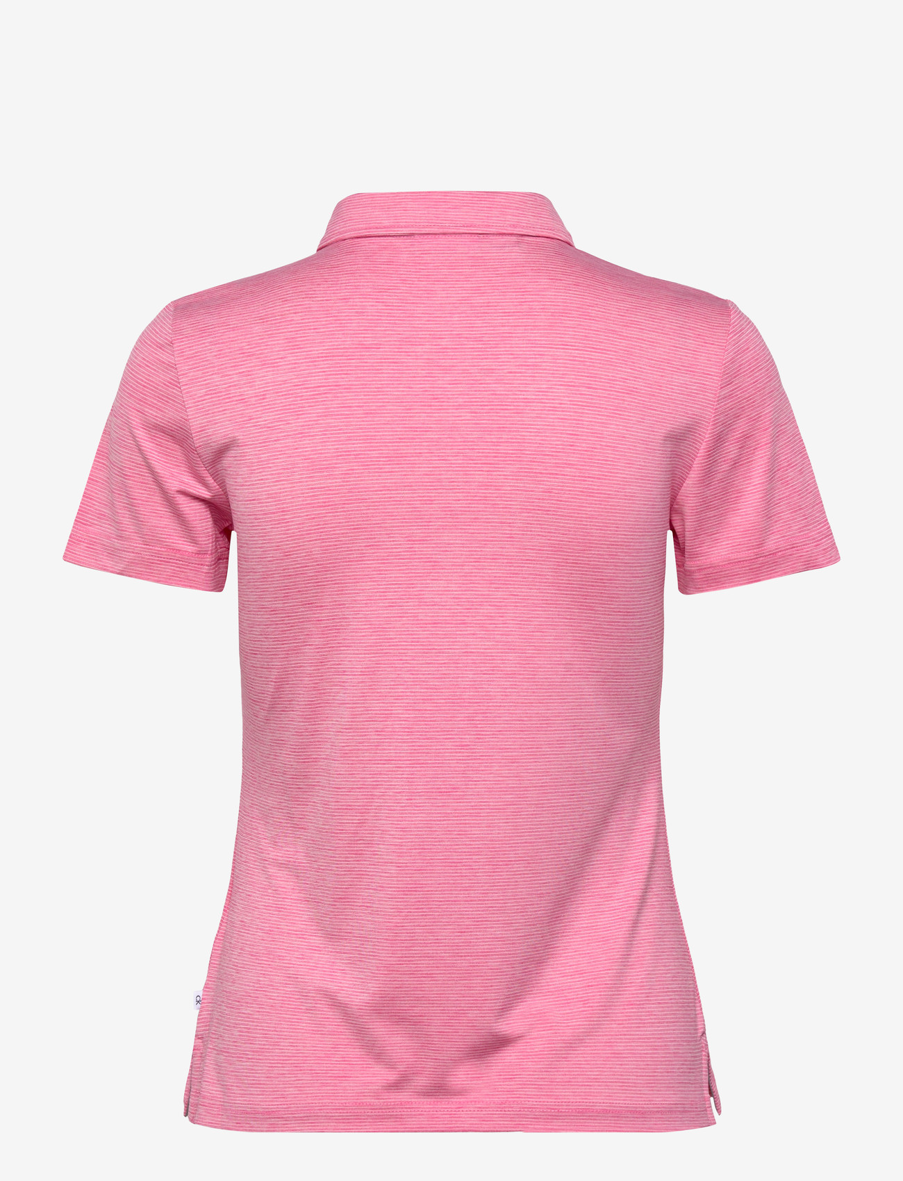 Calvin Klein Golf - MILA MINI STRIPE POLO - toppe & t-shirts - pink - 1